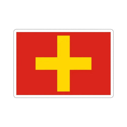 Flag of Ancona Italy STICKER Vinyl Die-Cut Decal - The Sticker Space