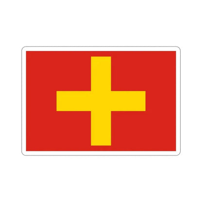 Flag of Ancona Italy STICKER Vinyl Die-Cut Decal - The Sticker Space