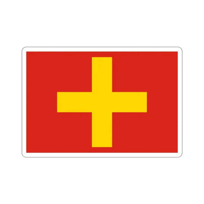Flag of Ancona Italy STICKER Vinyl Die-Cut Decal - The Sticker Space