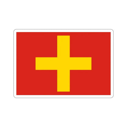 Flag of Ancona Italy STICKER Vinyl Die-Cut Decal - The Sticker Space