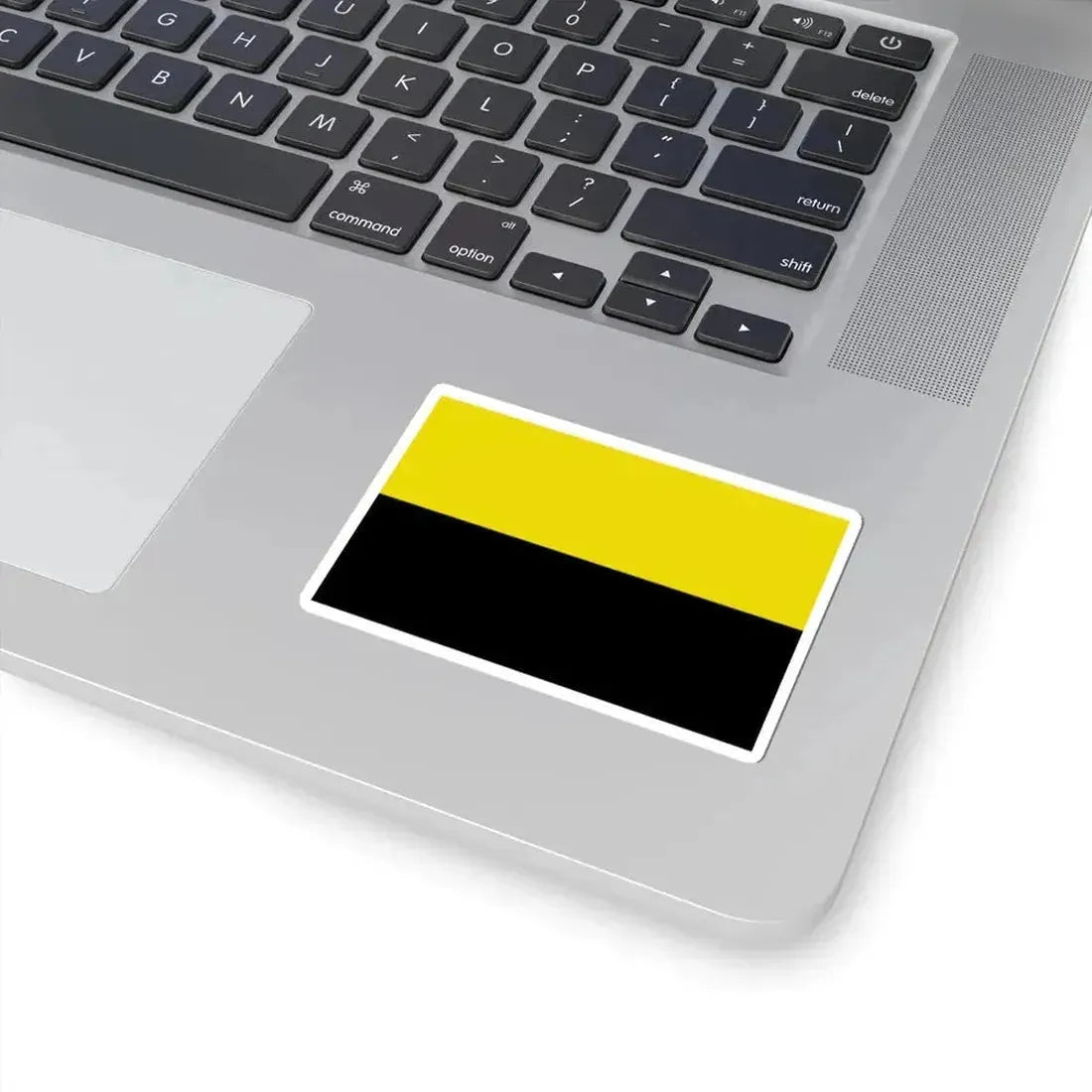 Flag of Andenne (Belgium) STICKER Vinyl Kiss-Cut Decal - The Sticker Space