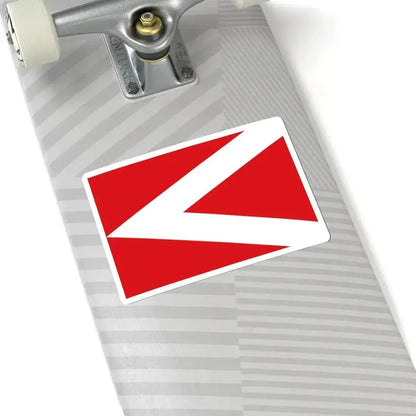 Flag of Anderlues (Belgium) STICKER Vinyl Kiss-Cut Decal - The Sticker Space