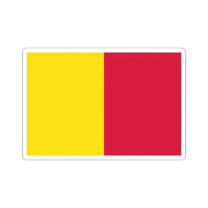 Flag of Andorra 1806-1866 (Andorra) STICKER Vinyl Kiss-Cut Decal 2 Inch White - The Sticker Space