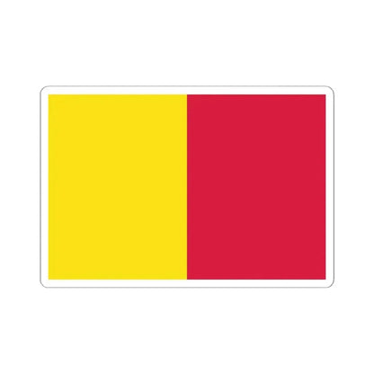 Flag of Andorra 1806-1866 (Andorra) STICKER Vinyl Kiss-Cut Decal 6 Inch White - The Sticker Space