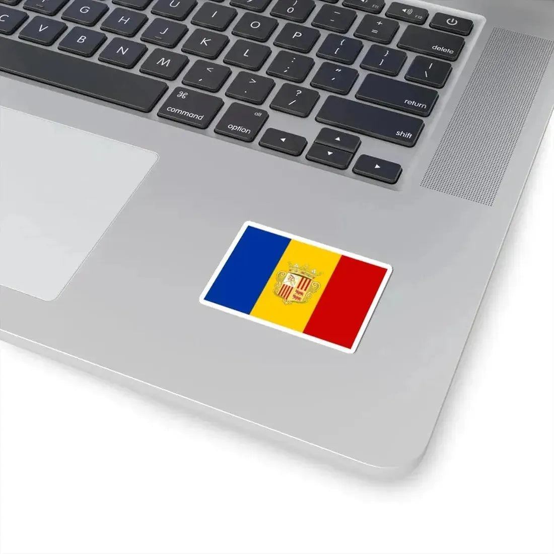 Flag of Andorra 1939-1949 (Andorra) STICKER Vinyl Kiss-Cut Decal - The Sticker Space