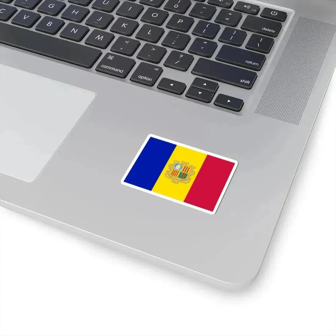 Flag of Andorra 1949-1959 (Andorra) STICKER Vinyl Kiss-Cut Decal - The Sticker Space