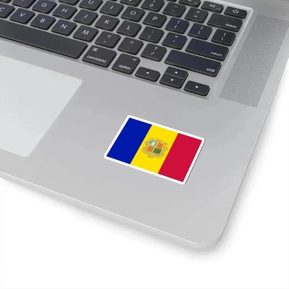 Flag of Andorra 1949-1959 (Andorra) STICKER Vinyl Kiss-Cut Decal - The Sticker Space