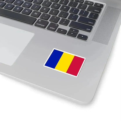Flag of Andorra civil (Andorra) STICKER Vinyl Kiss-Cut Decal - The Sticker Space