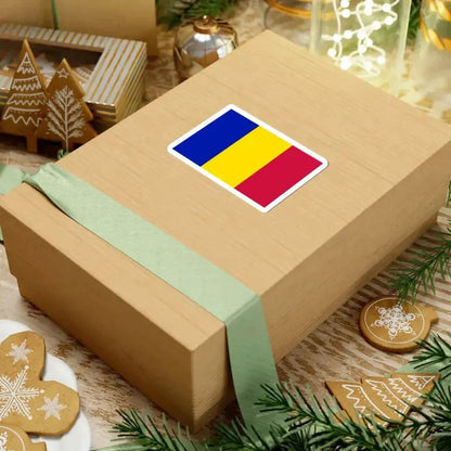 Flag of Andorra civil (Andorra) STICKER Vinyl Kiss-Cut Decal - The Sticker Space