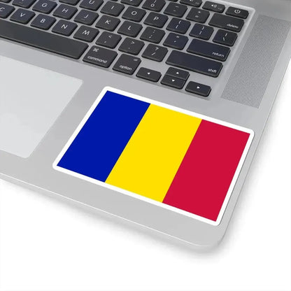 Flag of Andorra civil (Andorra) STICKER Vinyl Kiss-Cut Decal - The Sticker Space
