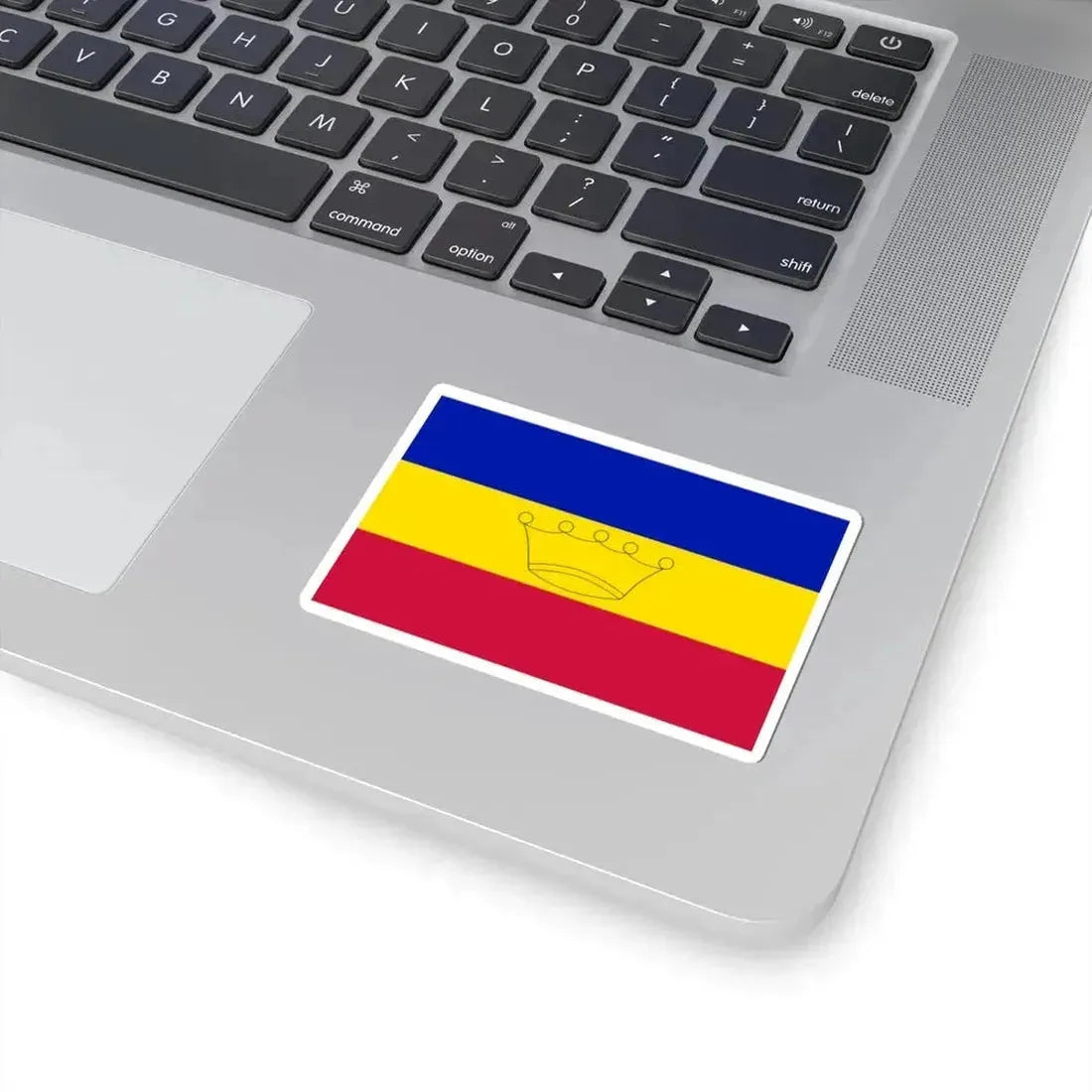 Flag of Andorra end of the 19th century-c. 1930s (Andorra) STICKER Vinyl Kiss-Cut Decal - The Sticker Space