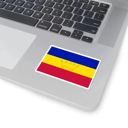 Flag of Andorra end of the 19th century-c. 1930s (Andorra) STICKER Vinyl Kiss-Cut Decal - The Sticker Space