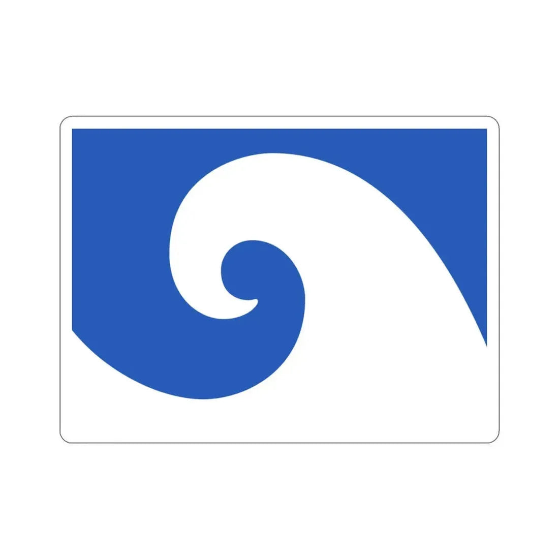 Flag of Andøy Nordland Norway STICKER Vinyl Die-Cut Decal 3 Inch - The Sticker Space