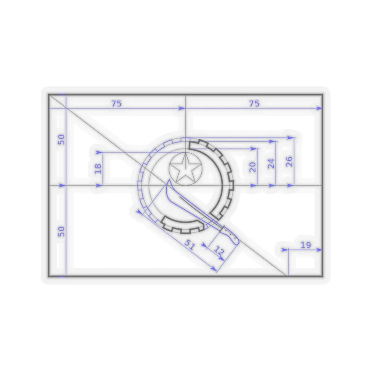 SKU:24287323111033298924 Sizes:6" × 6" Types:Transparent