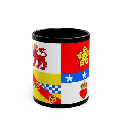 Flag of Angus UK - Black Coffee Mug-11oz-The Sticker Space