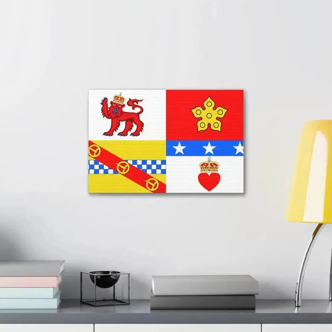 Flag of Angus UK - Canvas Wall Art - The Sticker Space
