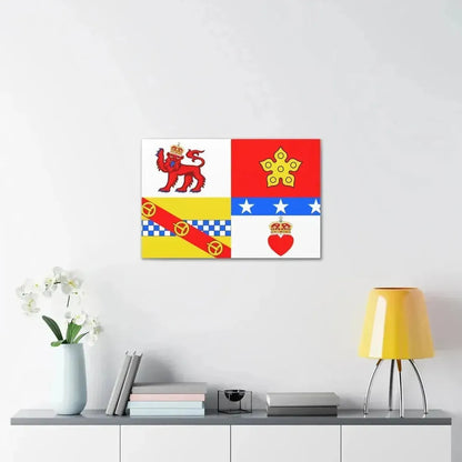 Flag of Angus UK - Canvas Wall Art - The Sticker Space