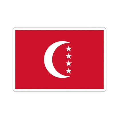 Flag of Anjouan official (Comoros) STICKER Vinyl Kiss-Cut Decal 2 Inch White - The Sticker Space