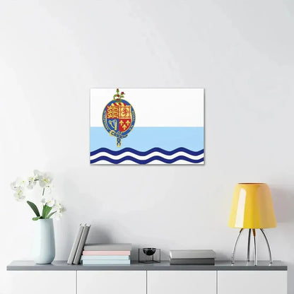 Flag of Annapolis Royal Canada - Canvas Wall Art - The Sticker Space