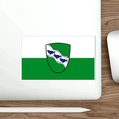 Flag of Ansbach 2 Germany STICKER Vinyl Die-Cut Decal - The Sticker Space