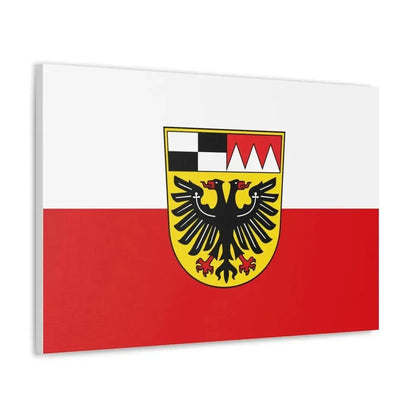 Flag of Ansbach Germany - Canvas Wall Art - The Sticker Space