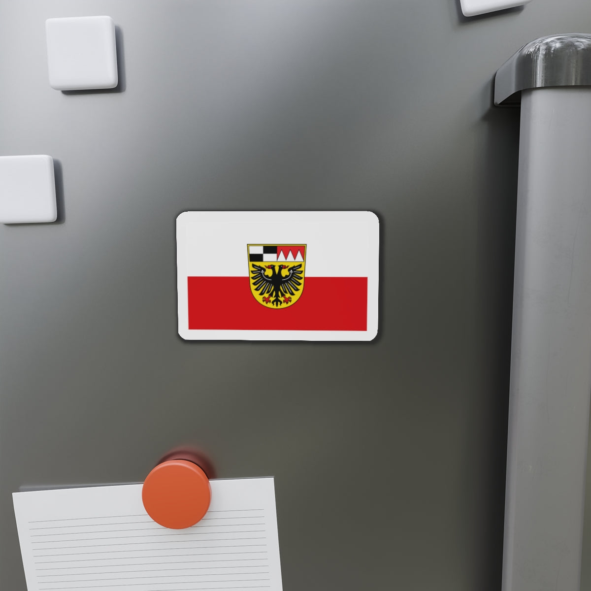 Flag of Ansbach Germany - Die-Cut Magnet-The Sticker Space