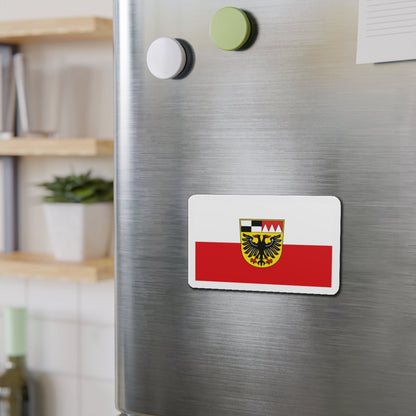 Flag of Ansbach Germany - Die-Cut Magnet-The Sticker Space