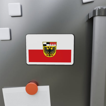 Flag of Ansbach Germany - Die-Cut Magnet-The Sticker Space