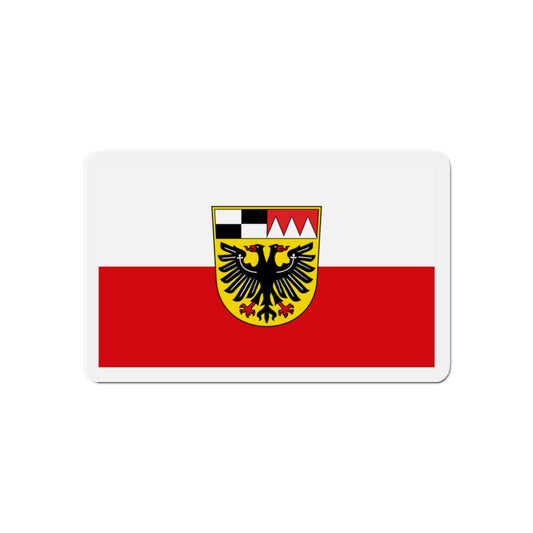 Flag of Ansbach Germany - Die-Cut Magnet-6 × 6"-The Sticker Space