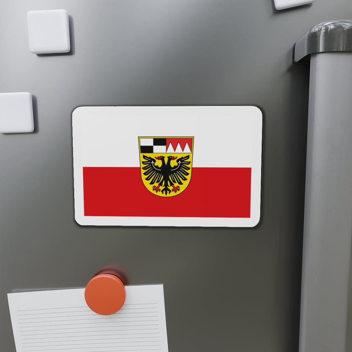 Flag of Ansbach Germany - Die-Cut Magnet-The Sticker Space