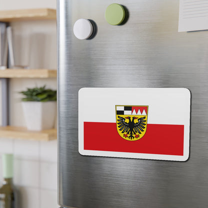 Flag of Ansbach Germany - Die-Cut Magnet-The Sticker Space