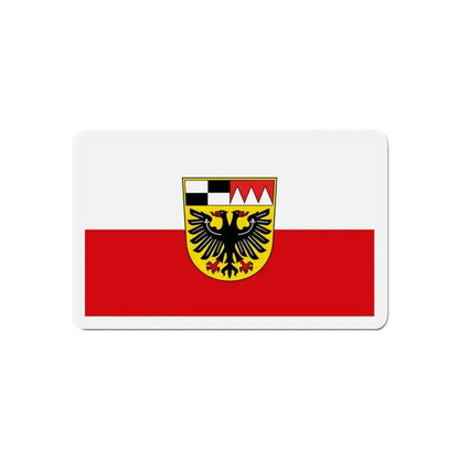 Flag of Ansbach Germany - Refrigerator Magnet 6 Inch - The Sticker Space