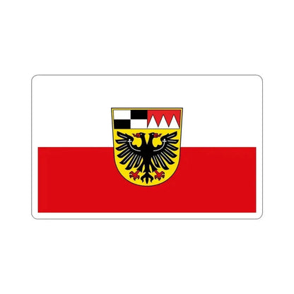 Flag of Ansbach Germany STICKER Vinyl Die-Cut Decal 5 Inch - The Sticker Space