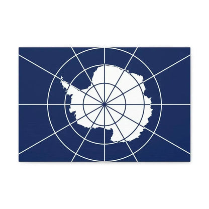 Flag of Antarctic Treaty - Canvas Wall Art - The Sticker Space