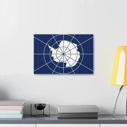 Flag of Antarctic Treaty - Canvas Wall Art - The Sticker Space