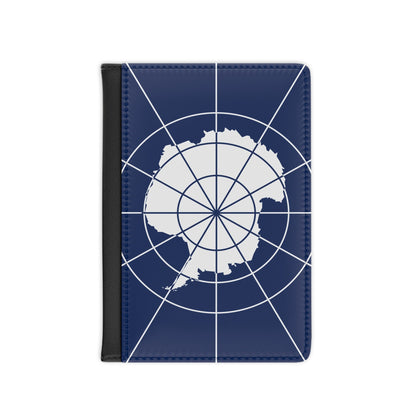 Flag of Antarctic Treaty - Passport Holder-3.9" x 5.8"-The Sticker Space