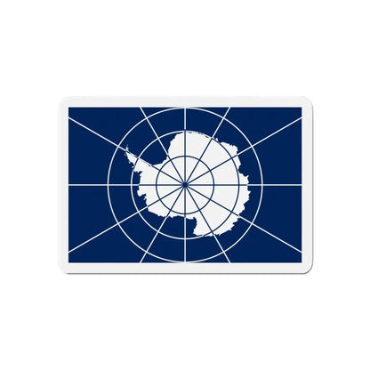 Flag of Antarctic Treaty - Refrigerator Magnet 6 Inch - The Sticker Space