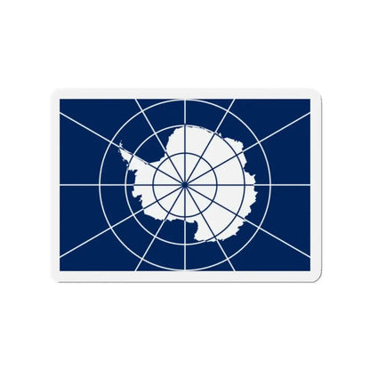 Flag of Antarctic Treaty - Refrigerator Magnet - The Sticker Space