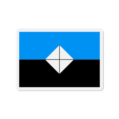 Flag of Antarctic Vexillological Association - Die-Cut Magnet-2" x 2"-The Sticker Space