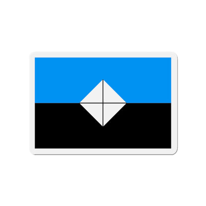 Flag of Antarctic Vexillological Association - Die-Cut Magnet-3" x 3"-The Sticker Space