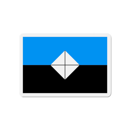 Flag of Antarctic Vexillological Association - Die-Cut Magnet-4" x 4"-The Sticker Space