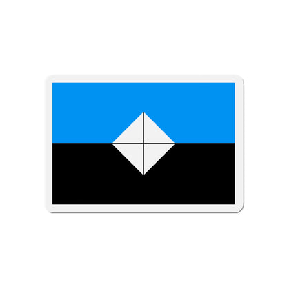 Flag of Antarctic Vexillological Association - Die-Cut Magnet-5" x 5"-The Sticker Space