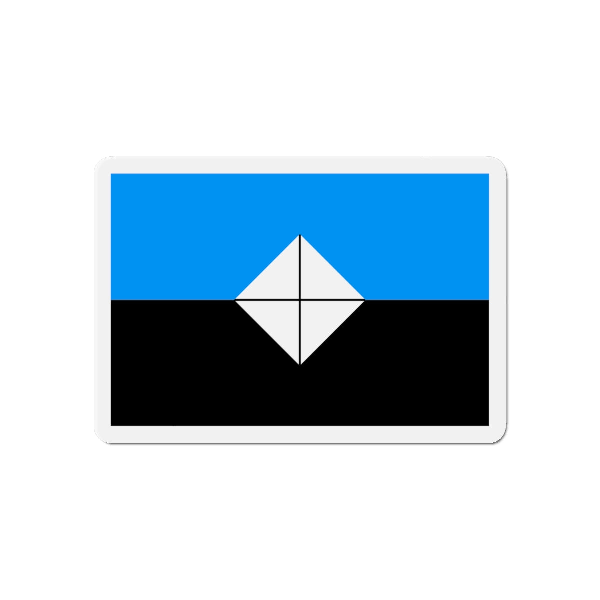 Flag of Antarctic Vexillological Association - Die-Cut Magnet-6 × 6"-The Sticker Space