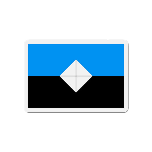 Flag of Antarctic Vexillological Association - Die-Cut Magnet-6 × 6"-The Sticker Space