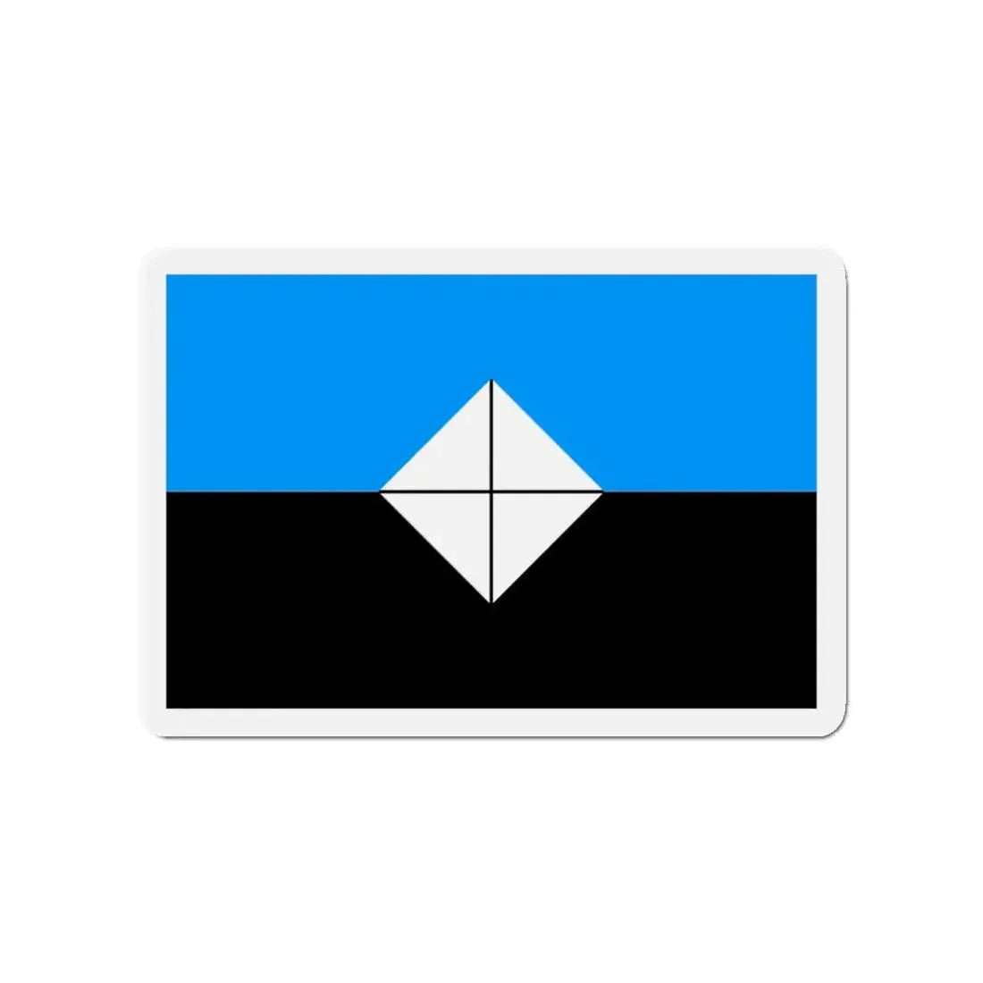 Flag of Antarctic Vexillological Association - Refrigerator Magnet 3 Inch - The Sticker Space