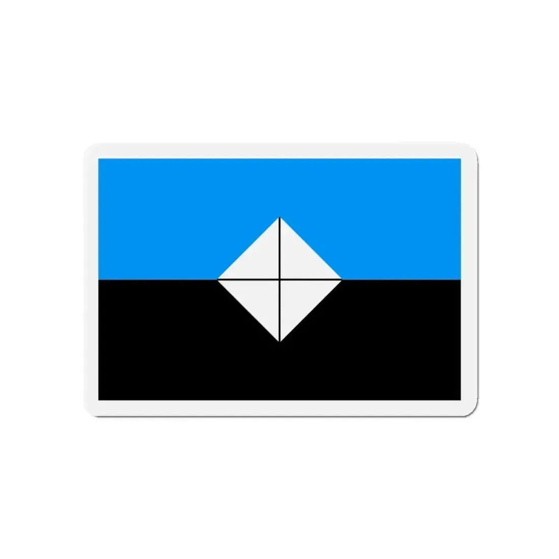 Flag of Antarctic Vexillological Association - Refrigerator Magnet 4 Inch - The Sticker Space