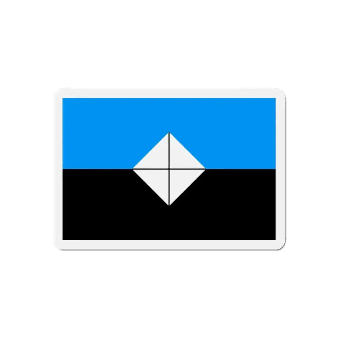Flag of Antarctic Vexillological Association - Refrigerator Magnet 6 Inch - The Sticker Space