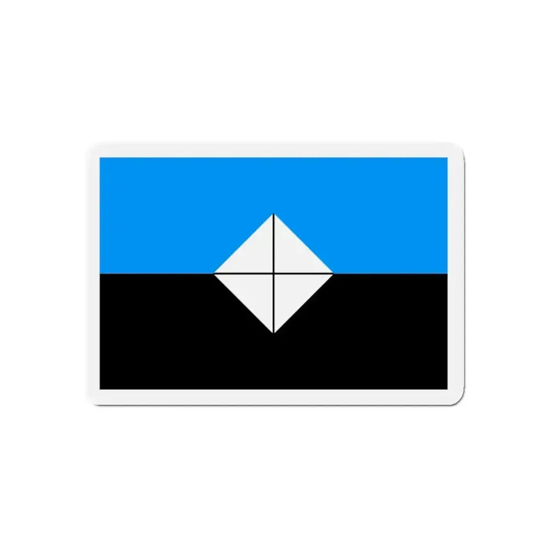 Flag of Antarctic Vexillological Association - Refrigerator Magnet - The Sticker Space