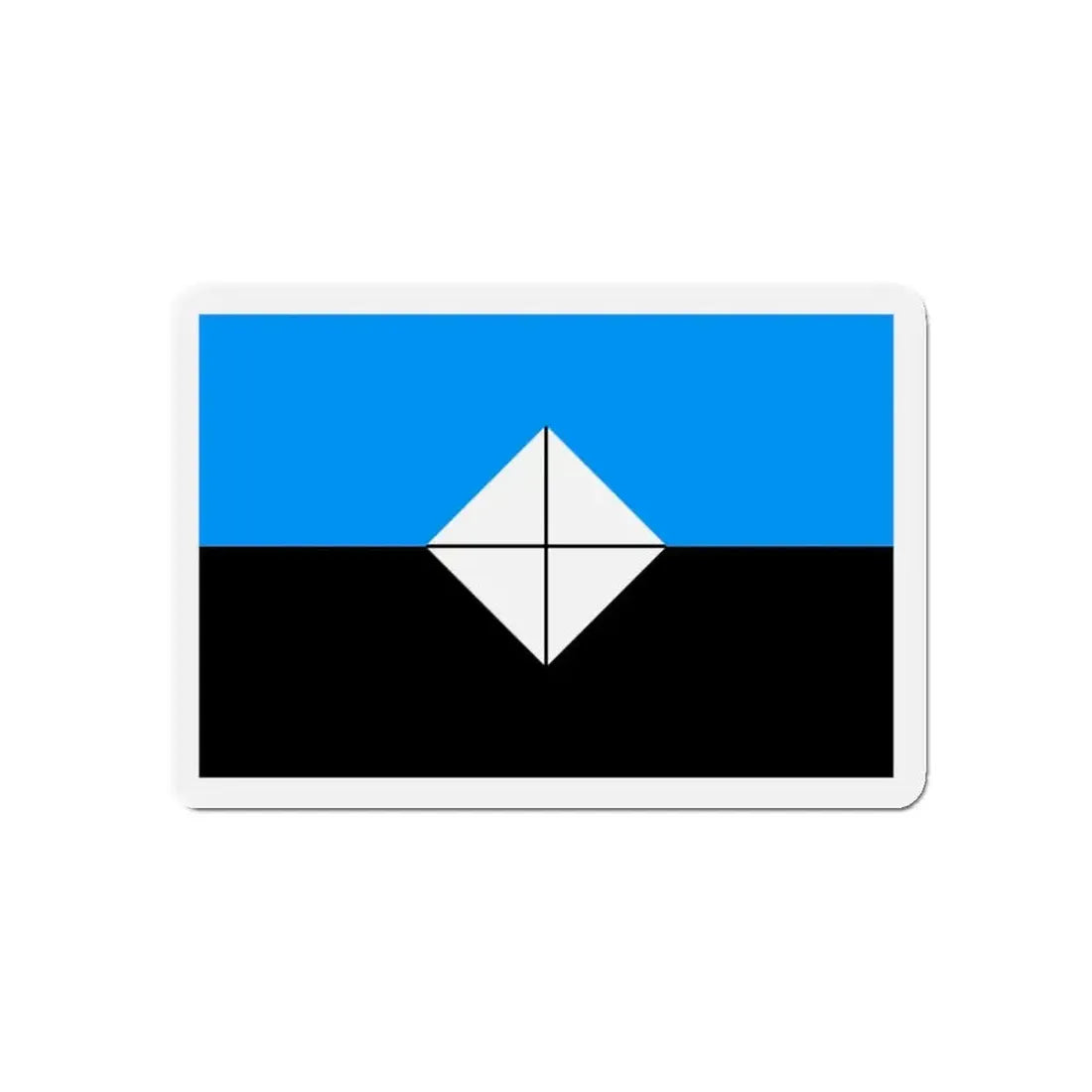 Flag of Antarctic Vexillological Association - Refrigerator Magnet - The Sticker Space