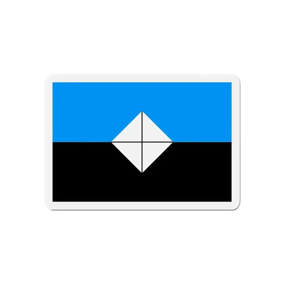Flag of Antarctic Vexillological Association - Refrigerator Magnet - The Sticker Space